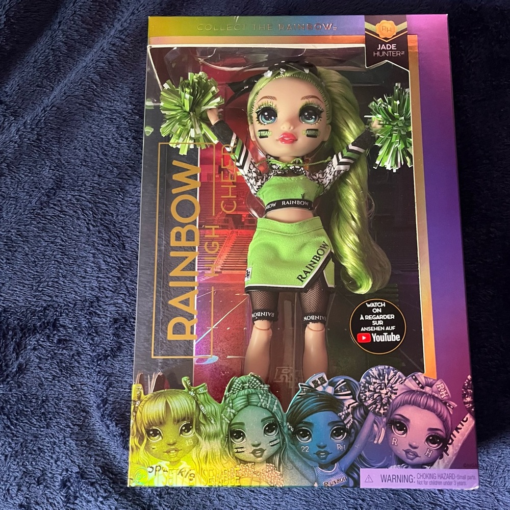 Rainbow High Jade Hunter Cheer Doll